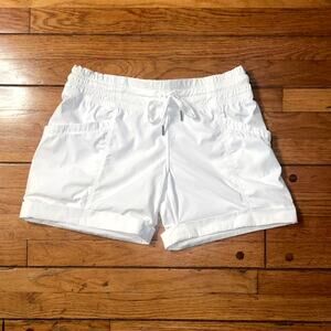 RARE Lululemon Seek The Peak Dance Studio roll Up Cuff Shorts